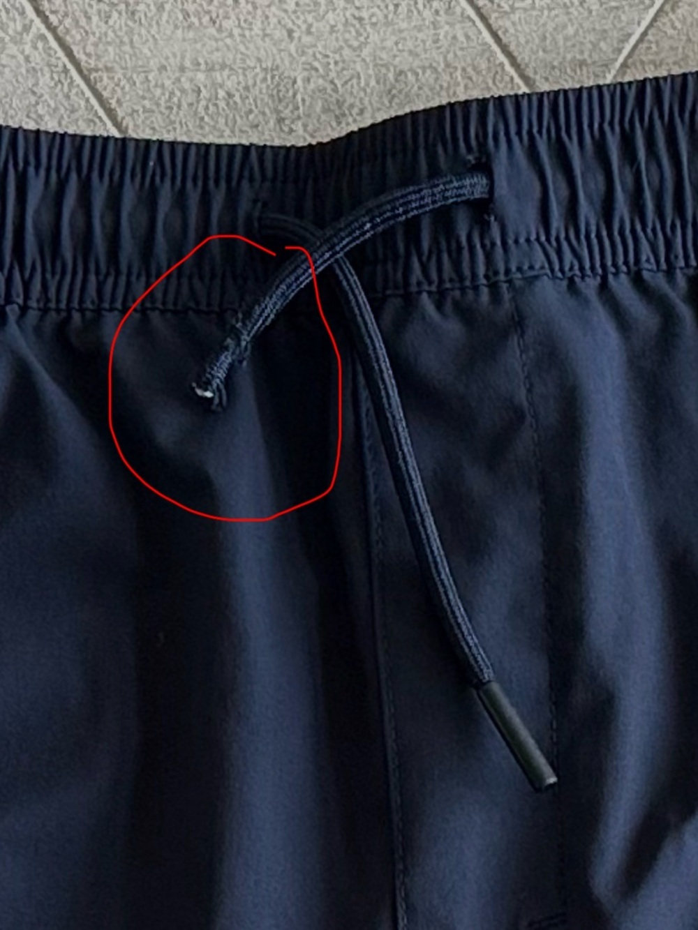 BYLT Premium Basics Mens 3XL Navy Athletic Performance Stretch Activewear Shorts - Picture 5 of 12